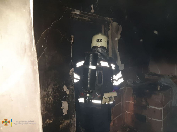 В Донецкой области во время пожара в дом…