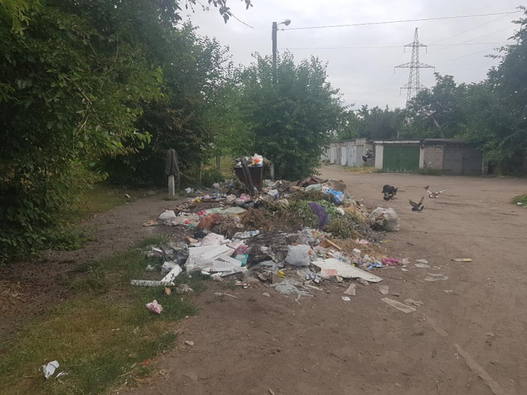 В Каменском убрали свалку под домами…