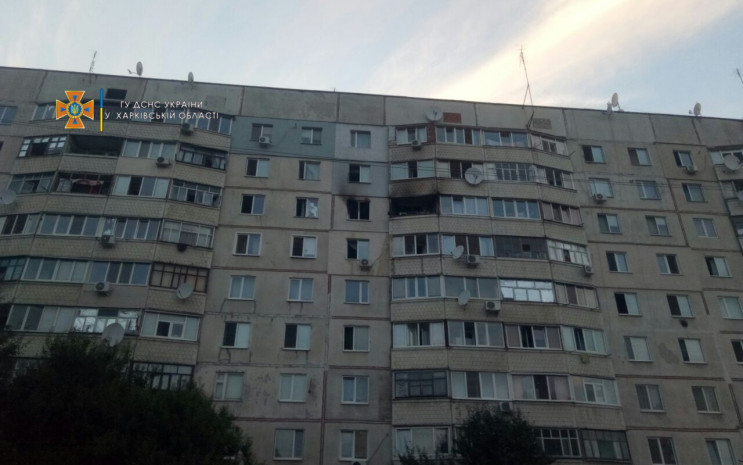 На Харьковщине горела многоэтажка: Эваку…