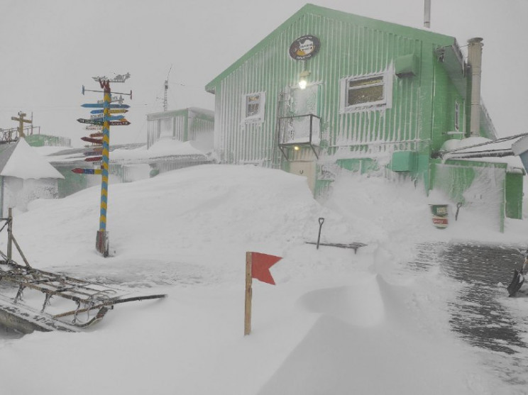 Настоящая антарктическая зима: Украинску…