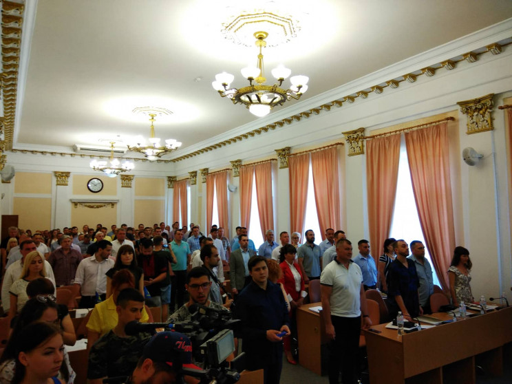 У сесії Полтавської міськради оголосили…