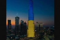 Найвища будівля світу засяяла кольорами…
