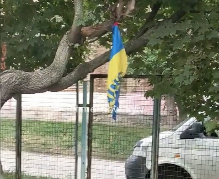 У Києві 12-річні діти спалили прапор Укр…