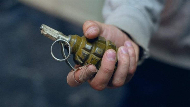 Подрыв гранаты в Харькове: Пострадавший…