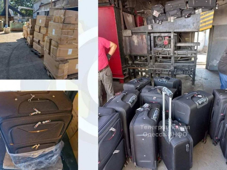 На Одеській митниці спалили 120 валіз…