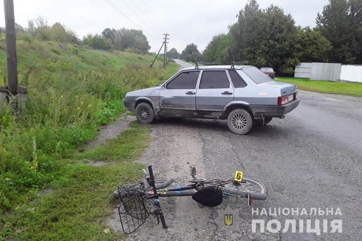 На Тернопільщині в ДТП травмувалася вело…
