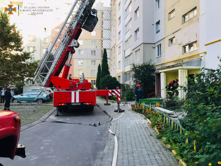 У Франківську горіла дев’ятиповерхівка:…