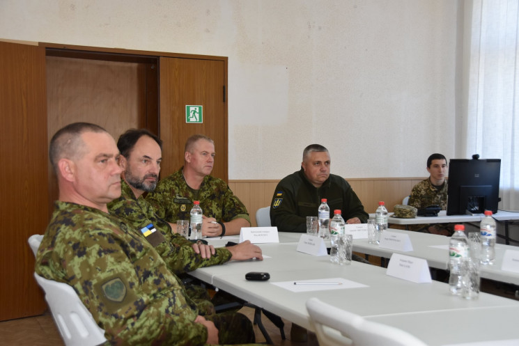 Військова делегація з Естонії зутрілася…