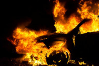 В Запорожском районе ночью горел автомоб…