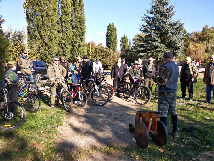 "Military ride": велосипедисти Ужгорода…
