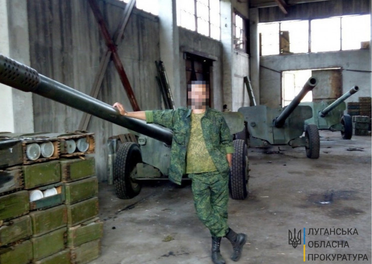 Боевику "ЛНР", задержанному на линии раз…