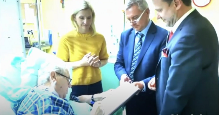 У Чехії показали Земана в лікарні: Прези…
