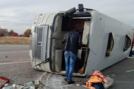 На Киевщине в ДТП попал автобус с гражда…