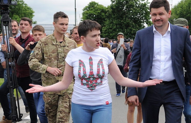 В аеропорті "Бориспіль" затримали Надію…