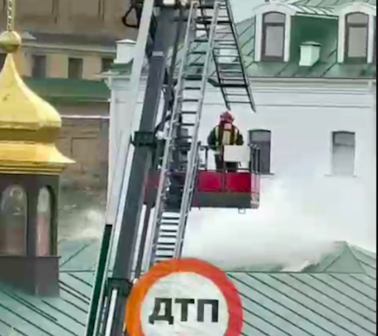 В Киево-Печерской Лавре произошел пожар…