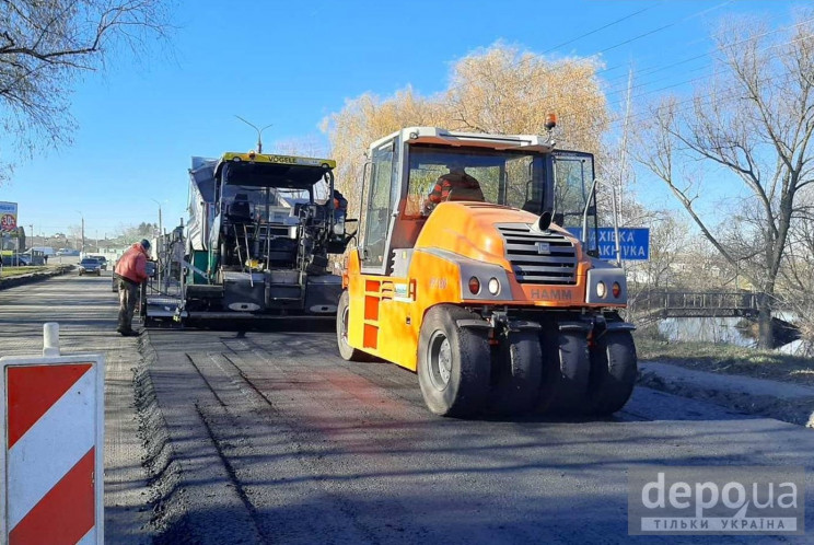 Одразу на двох відрізках дороги Н-03 біл…