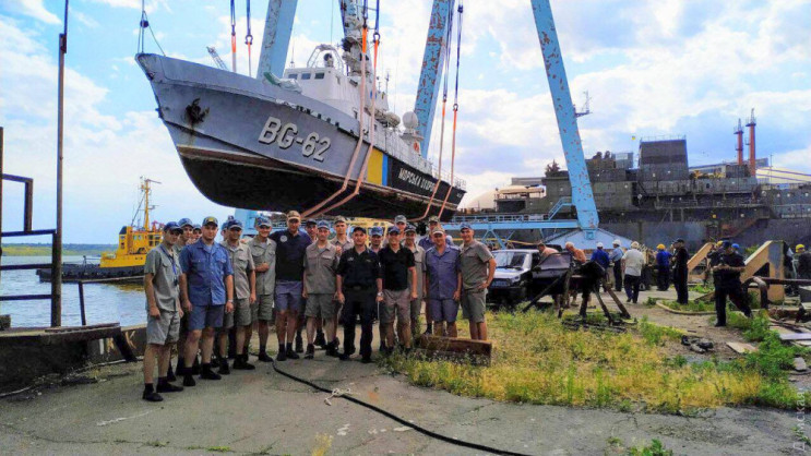 Корабель одеських прикордонників відремо…
