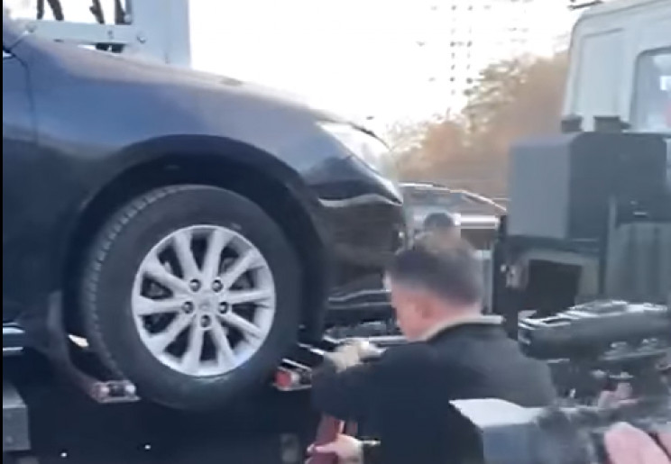 У Києві у порушника відібрали автомобіль…