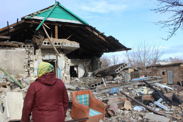 Из прифронтового Невельского после обстр…