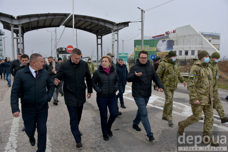 Облегчить переход админграницы, но воду…