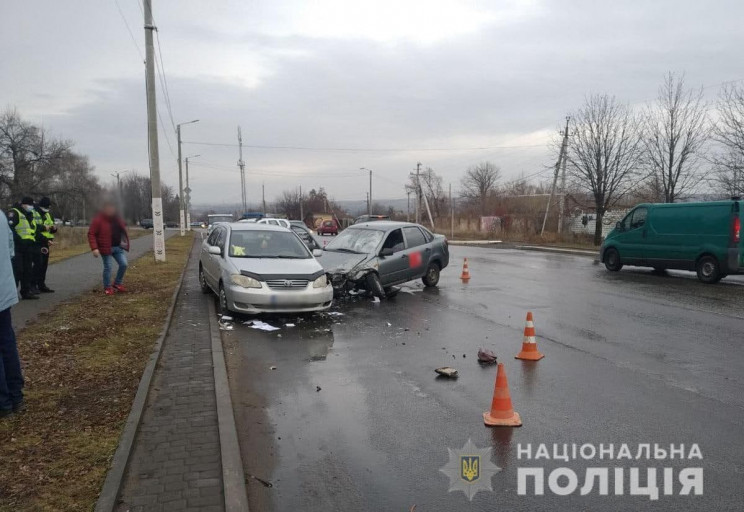 В Донецкой области пьяный водитель насме…