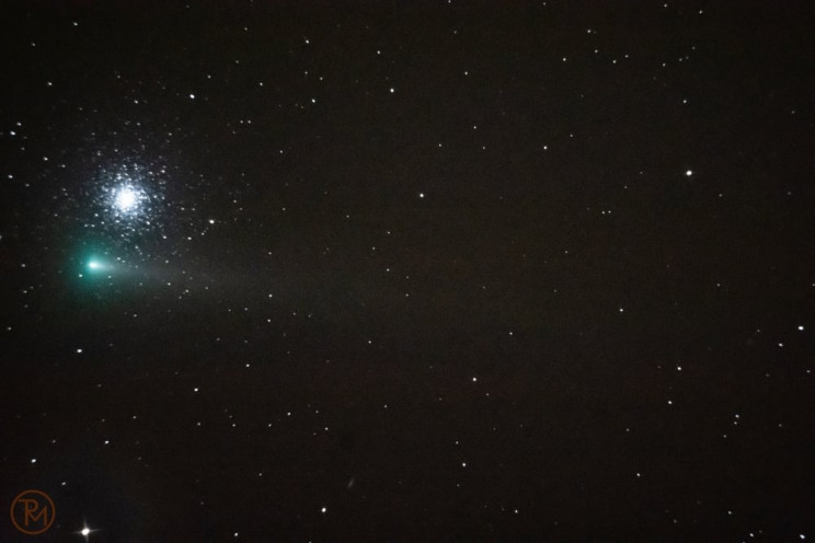 Житель Киева сфотографировал комету Leon…