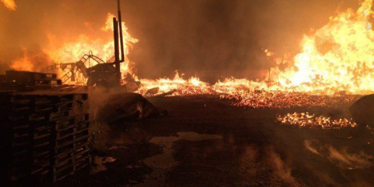 На заводі "Львівсільмаш" виникла пожежа…