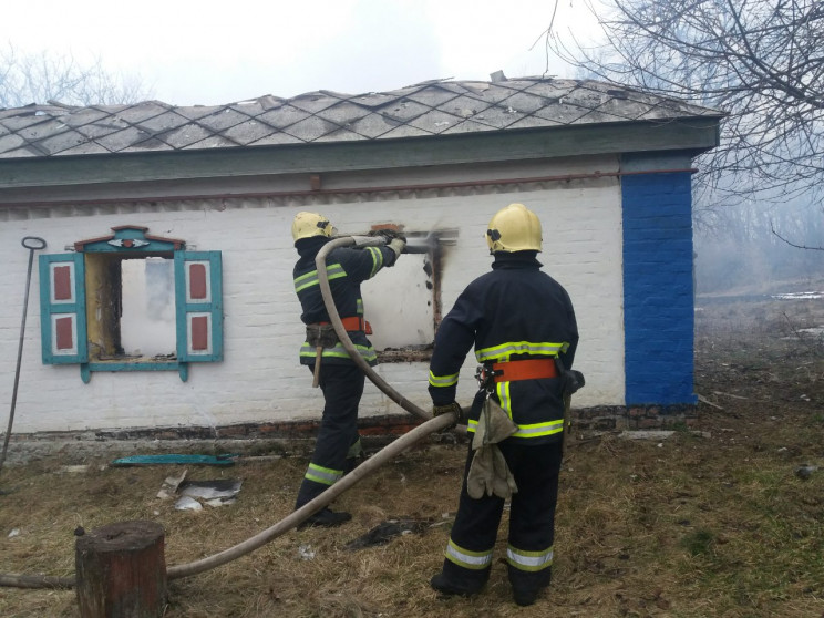 На Полтавщині у власному будинку згоріла…