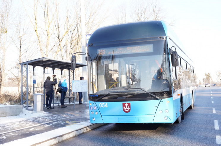 У Вінниці з'явився новий тролейбусний ма…