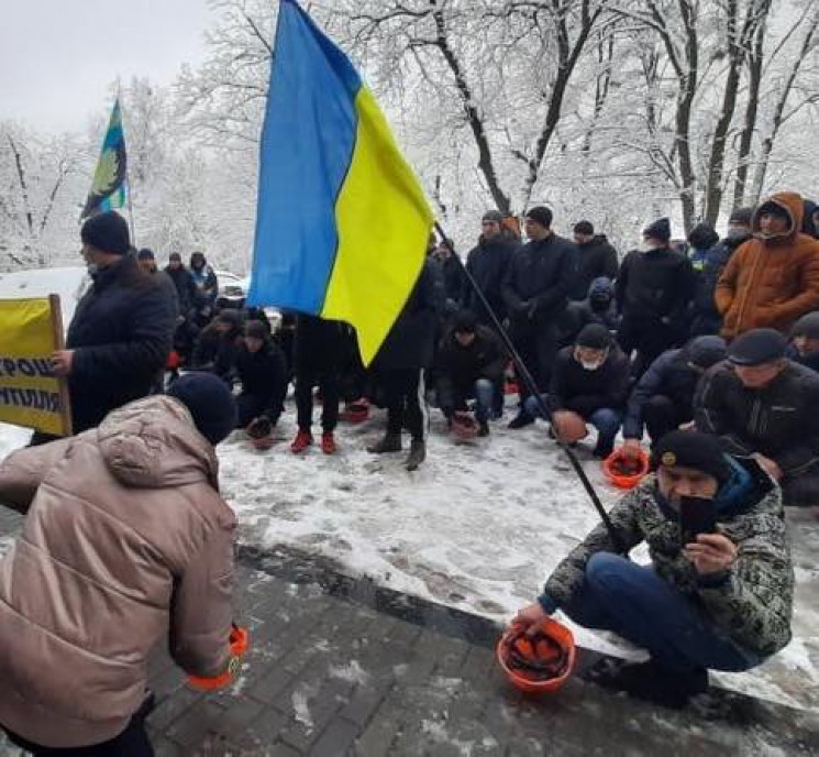 В Луганской области седьмой день протест…