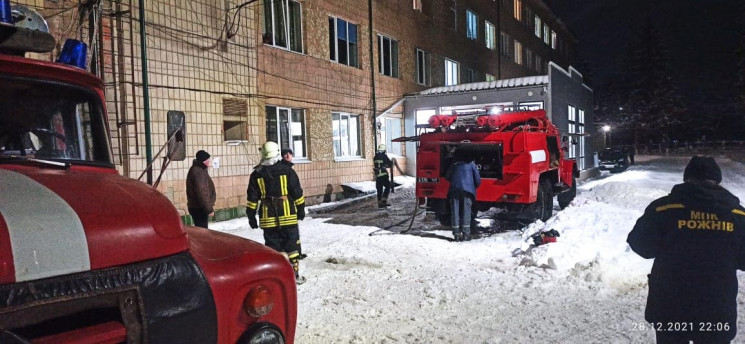 На Прикарпатье в больнице сгорела реаним…