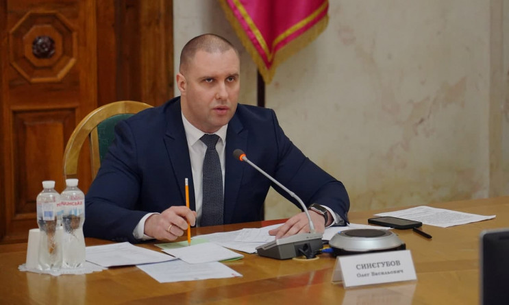 Синєгубов підписав перше розпорядження н…