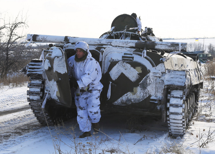 В зоне ООС украинские защитники ответным…