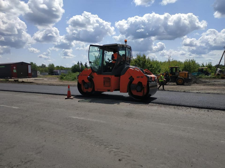 В Полтаве продолжается ремонт автодороги…