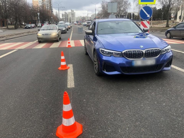 На Київщині молодий бізнесмен на BMW зби…