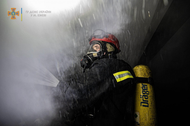 У Києві сталася пожежа на території КП "…