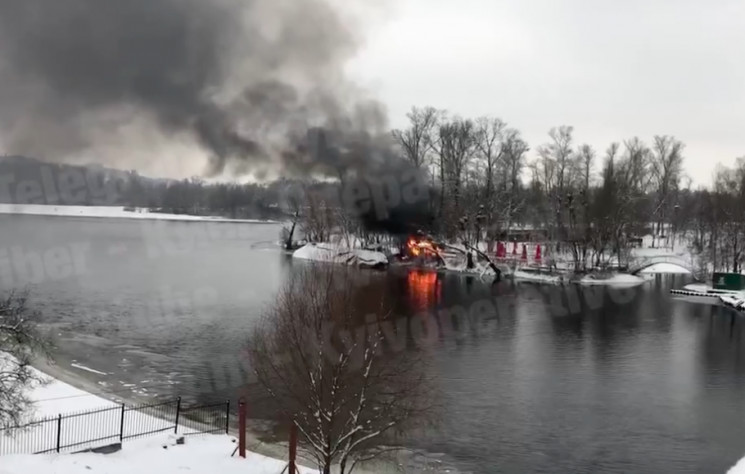 У Києві в Гідропарку сталася масштабна п…