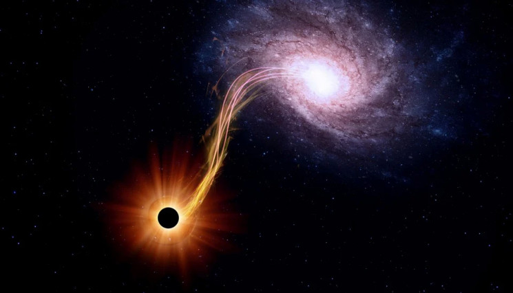 Вчені знайшли надмасивну чорну діру, яка…