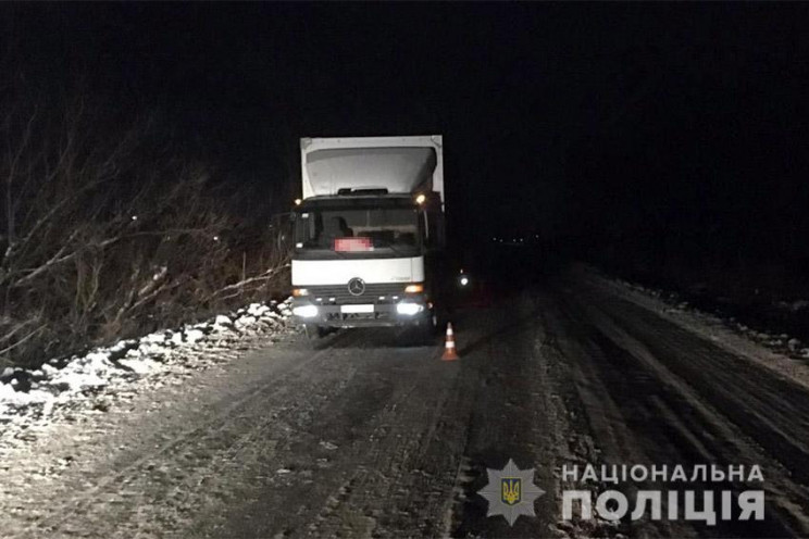 На Красилівщині вантажівка збила пішоход…