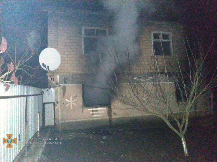 В Запорожской области дотла сгорела маши…