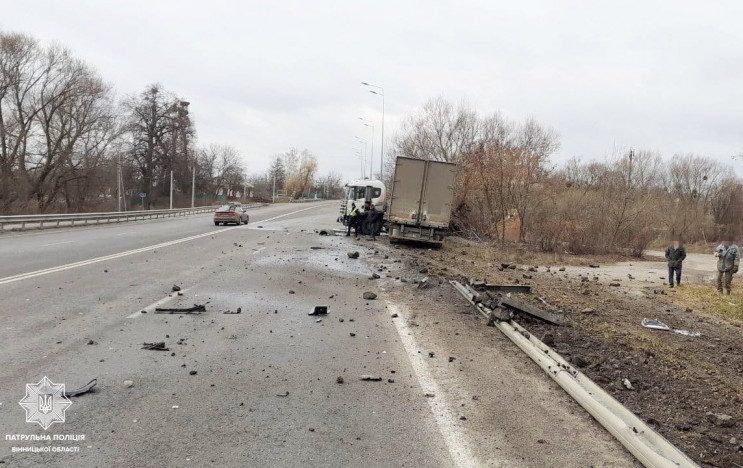 У Ксаверівці нетверезий водій вантажівки…