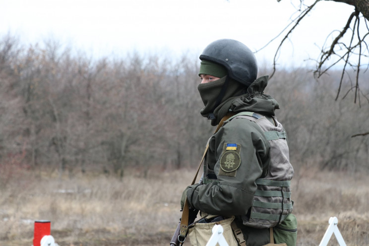 В городе на Днепропетровщине Нацгвардию…