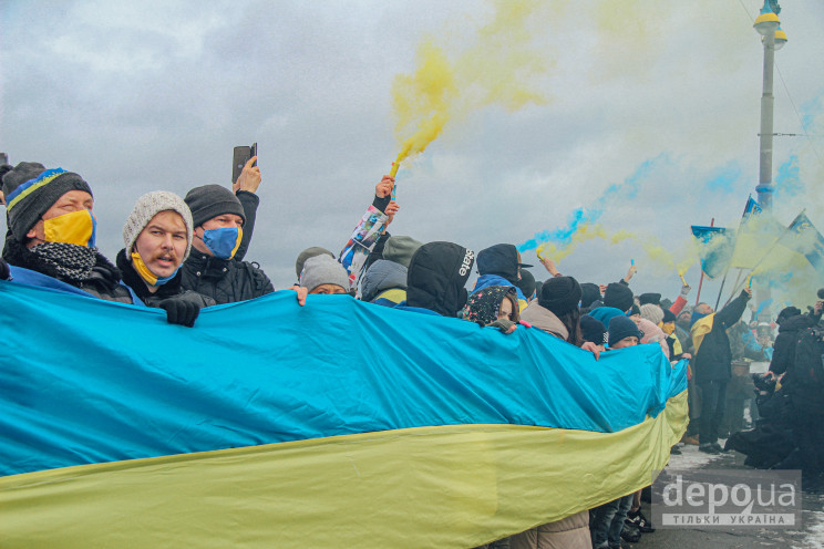 День Соборності України: У Києві створил…