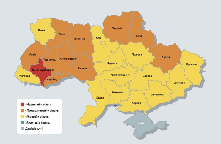 Коронавирус наступает: В "оранжевой" зон…