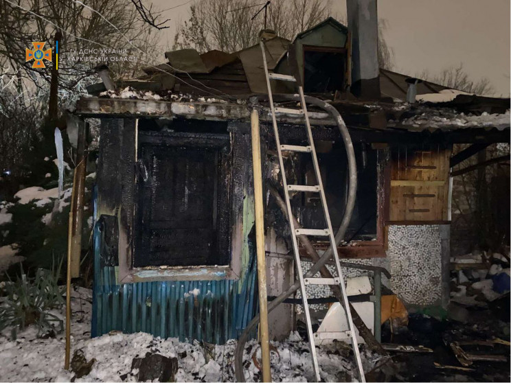 В Харькове во время пожара спасли 90-лет…