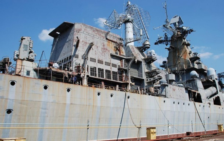 Зеленский показал крейсер ”Украина”: Хот…