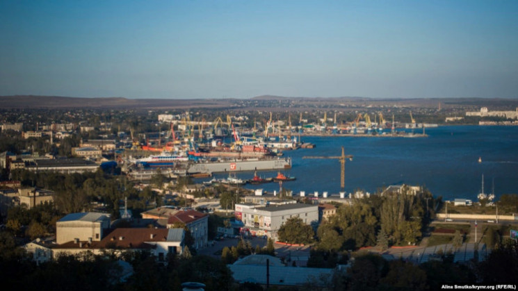 Грузооборот портов оккупированного Крыма…