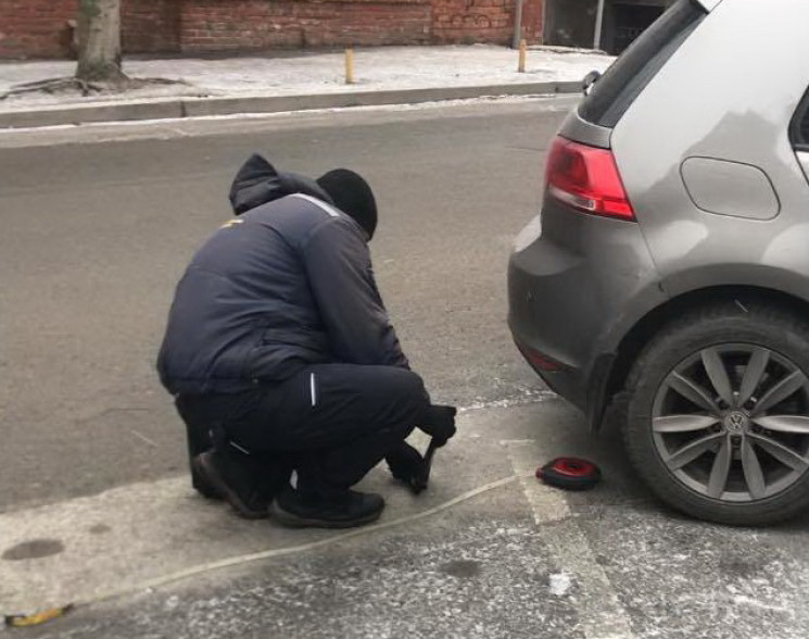 В центре Днепра водителей штрафуют за на…