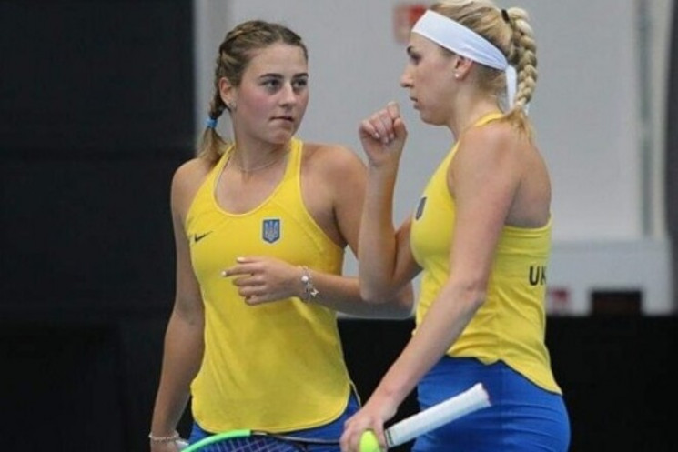 Две перспективные украинские теннисистки…