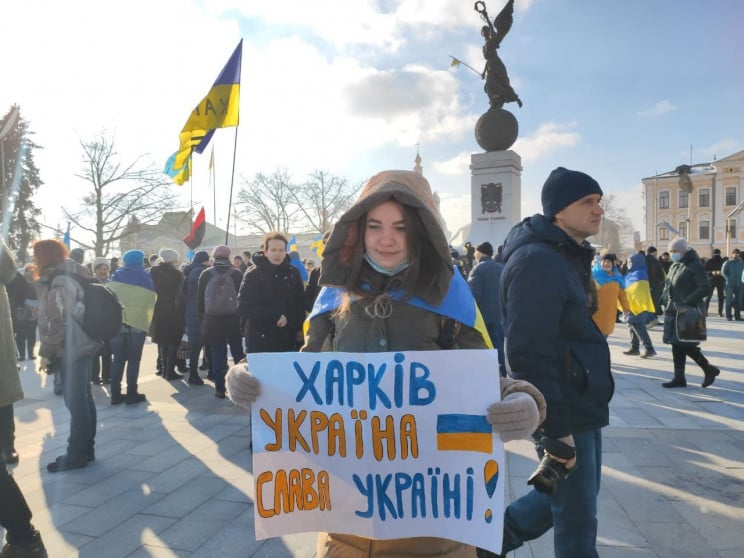Харківський Марш єдності проходить Сумсь…